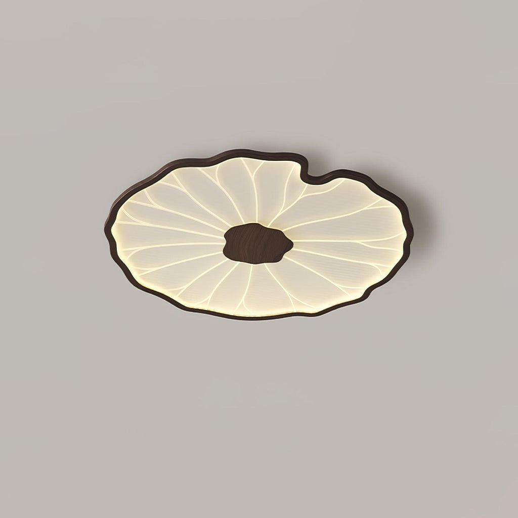 Lotus Leaf LED Ceiling Light for Indoor Spaces | Ridorn