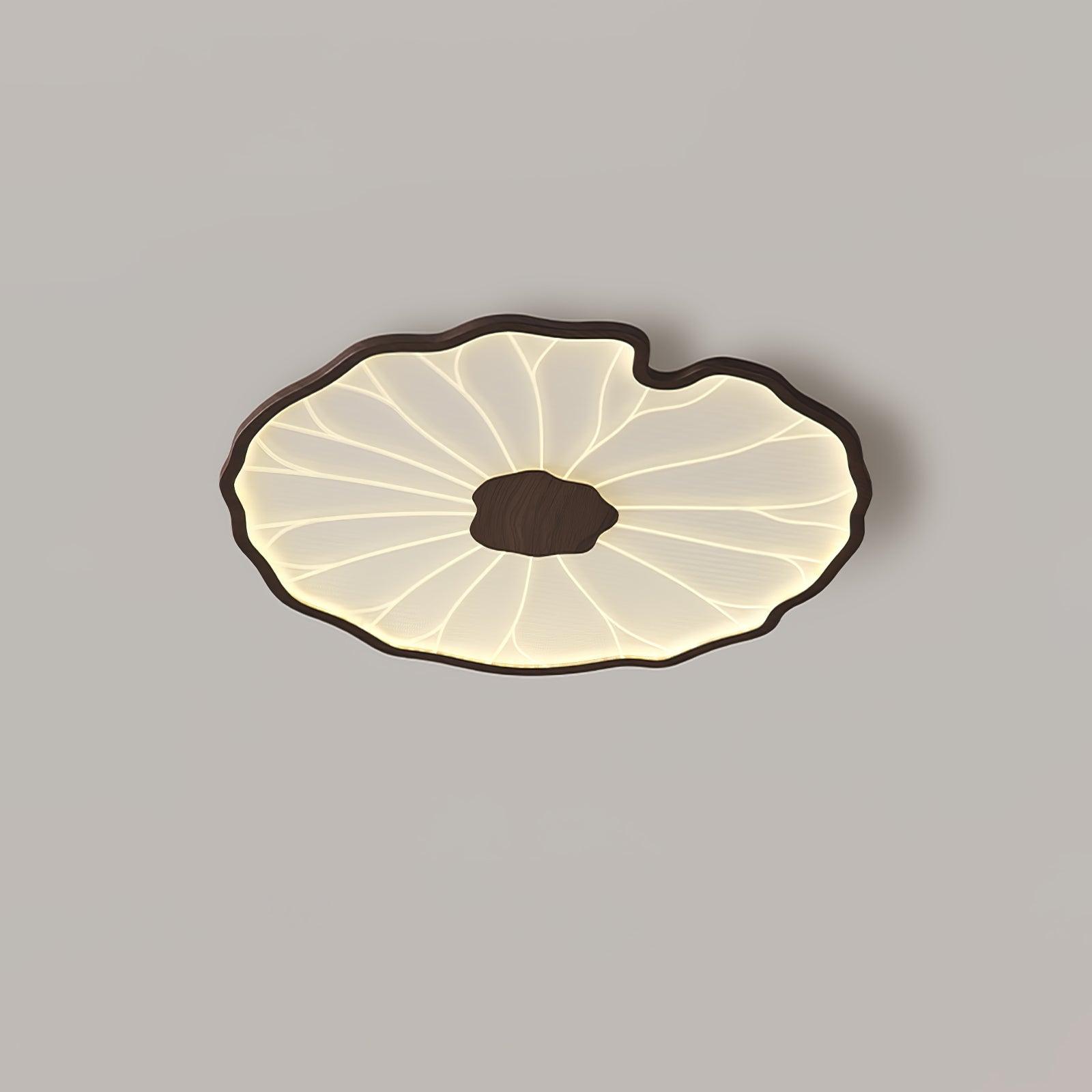 Lotus Leaf LED Ceiling Light for Indoor Spaces | Ridorn