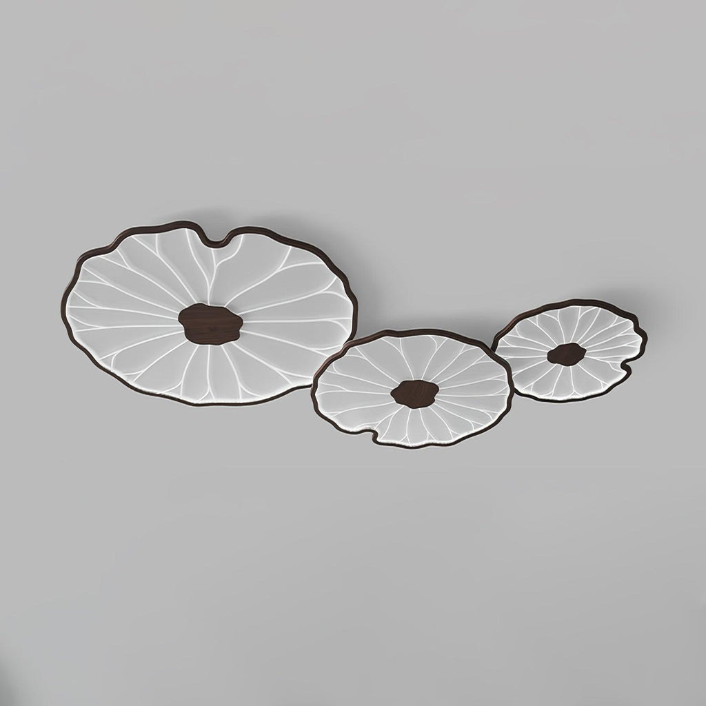 Lotus Leaf LED Ceiling Light for Indoor Spaces | Ridorn