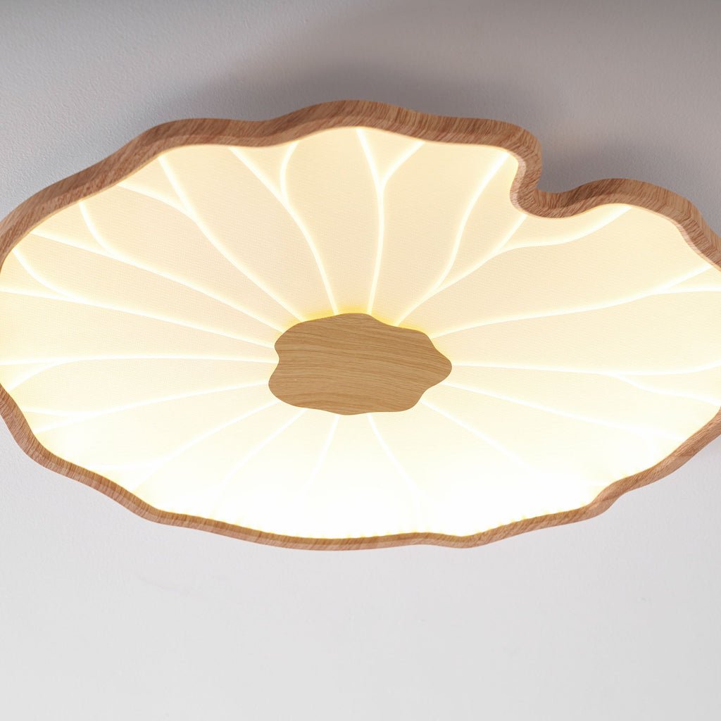 Lotus Leaf LED Ceiling Light for Indoor Spaces | Ridorn