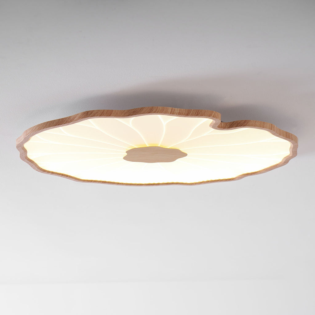 Lotus Leaf LED Ceiling Light for Indoor Spaces | Ridorn
