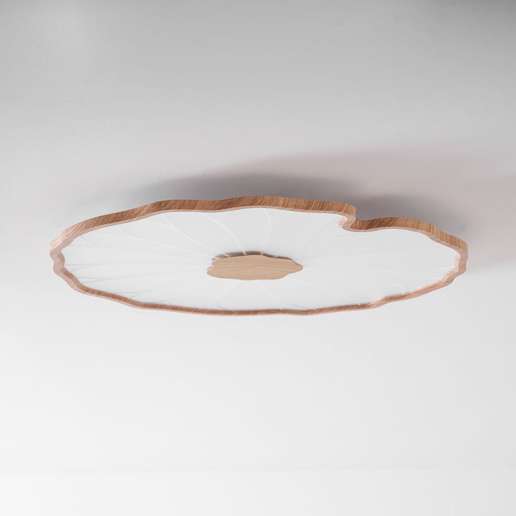 Lotus Leaf LED Ceiling Light for Indoor Spaces | Ridorn