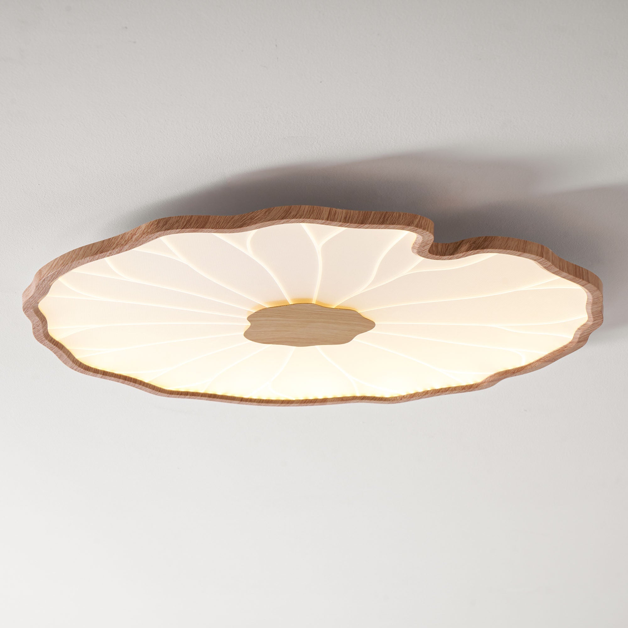 Lotus Leaf LED Ceiling Light for Indoor Spaces | Ridorn