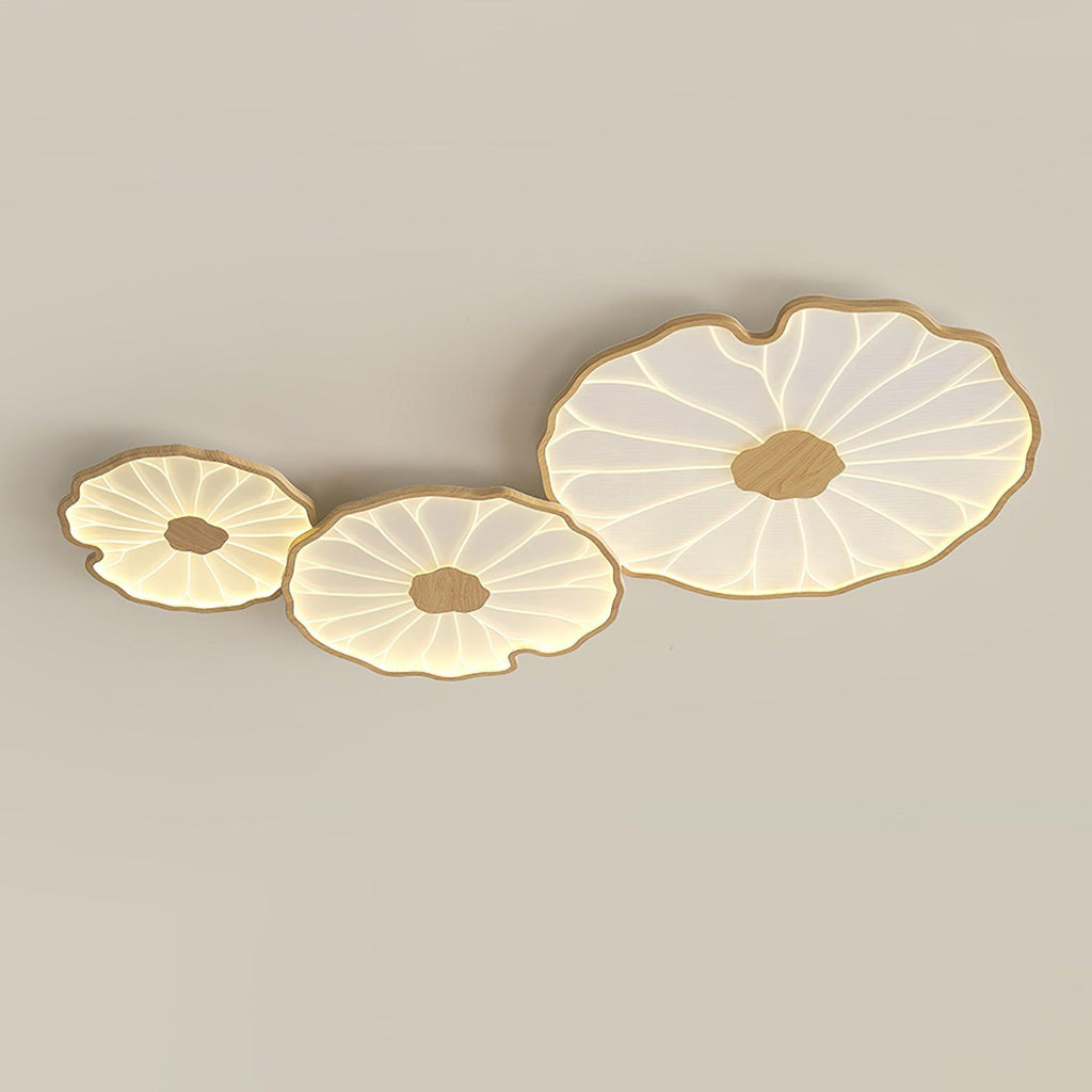 Lotus Leaf LED Ceiling Light for Indoor Spaces | Ridorn