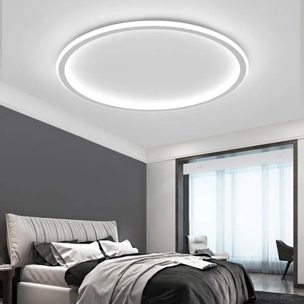 Modern Round LED Ceiling Light for Scandinavian Spaces | Ridorn