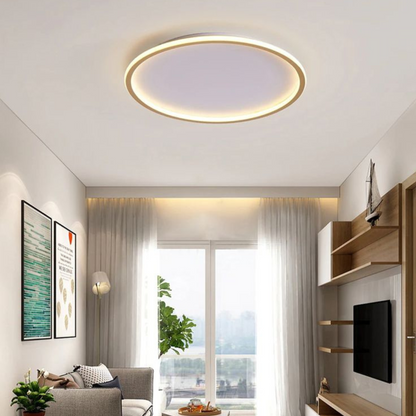 Modern Round LED Ceiling Light for Scandinavian Spaces | Ridorn