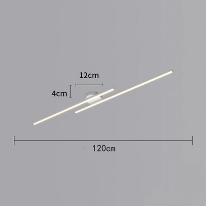 Sleek LED Ceiling Light Fixture for Modern Hallways | Ridorn