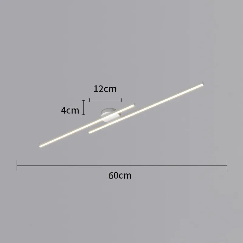 Sleek LED Ceiling Light Fixture for Modern Hallways | Ridorn