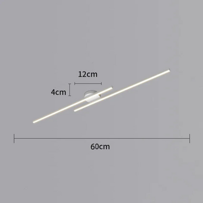 Sleek LED Ceiling Light Fixture for Modern Hallways | Ridorn