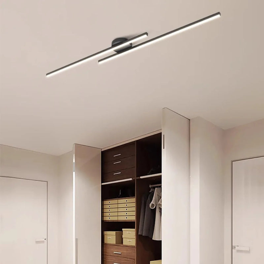 Sleek LED Ceiling Light Fixture for Modern Hallways | Ridorn