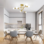 Multi-Arm Globe Ceiling Light for Balanced Illumination | Ridorn