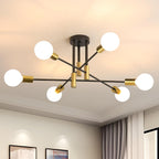 Multi-Arm Globe Ceiling Light for Balanced Illumination | Ridorn