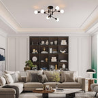 Multi-Arm Globe Ceiling Light for Balanced Illumination | Ridorn