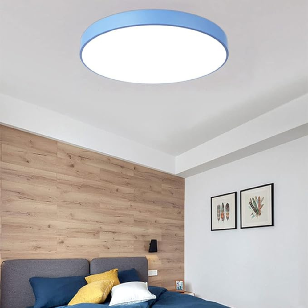 Minimalist Round Ceiling Light – Modern Flush-Mount Fixture | Ridorn