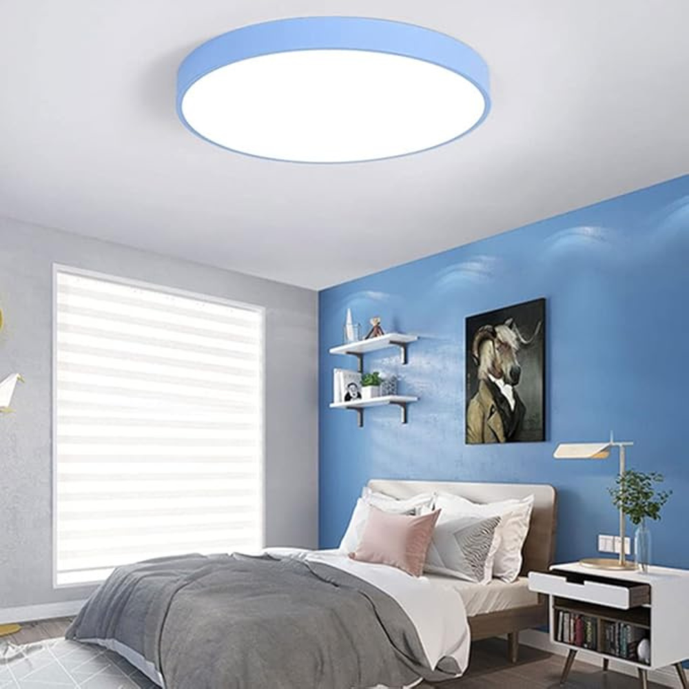 Minimalist Round Ceiling Light – Modern Flush-Mount Fixture | Ridorn