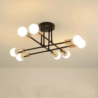 Nordic Minimalist Sputnik Ceiling Light for Modern Spaces | Ridorn