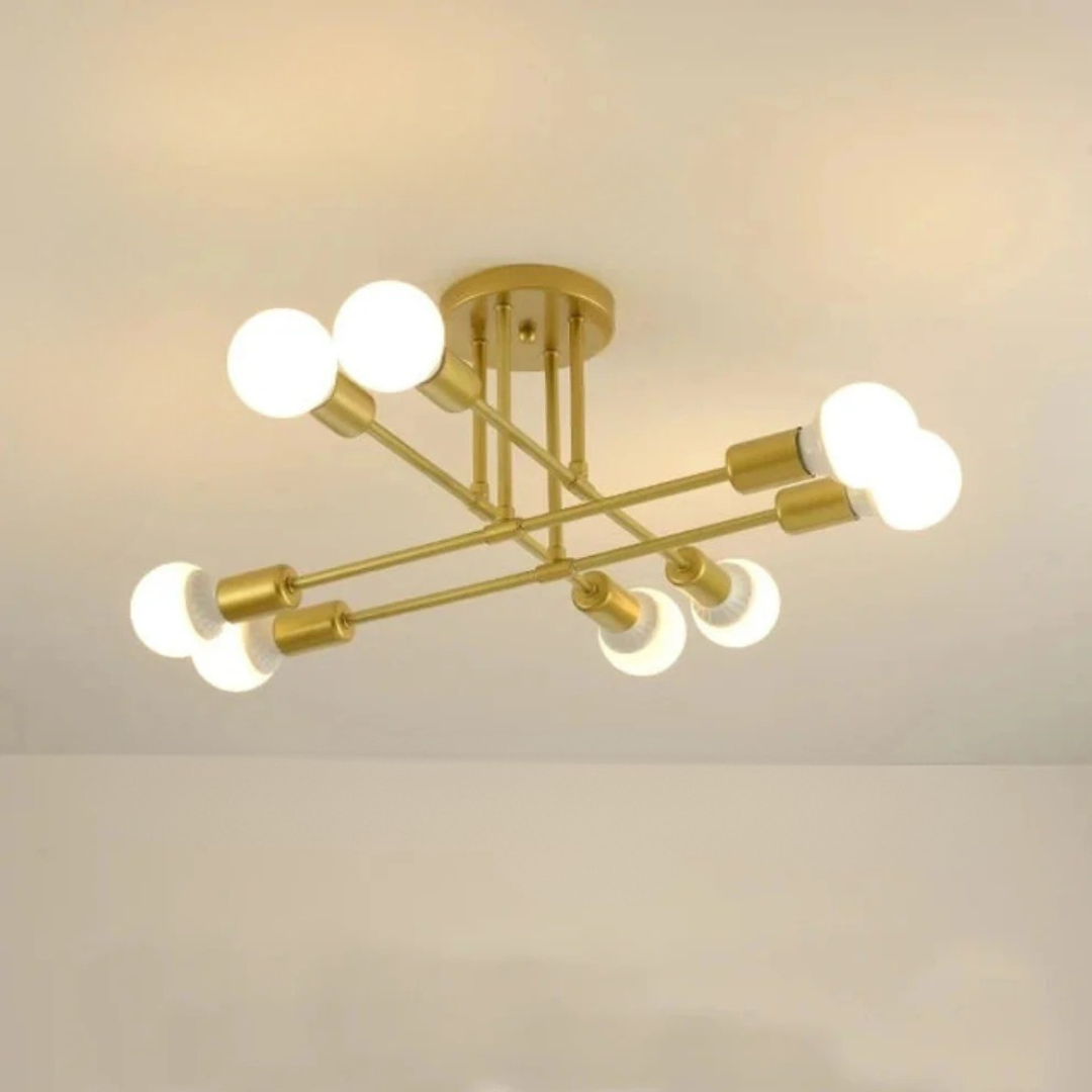 Nordic Minimalist Sputnik Ceiling Light for Modern Spaces | Ridorn