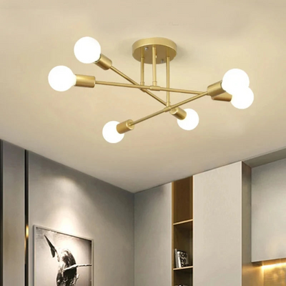 Nordic Minimalist Sputnik Ceiling Light for Modern Spaces | Ridorn