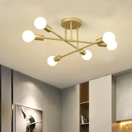 Nordic Minimalist Sputnik Ceiling Light for Modern Spaces | Ridorn