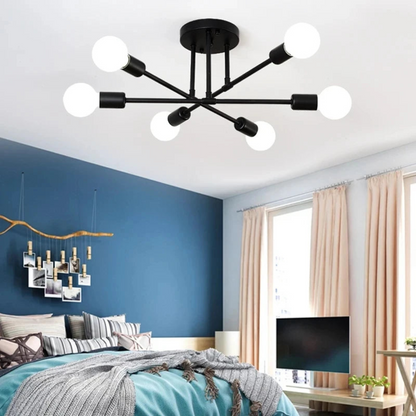 Nordic Minimalist Sputnik Ceiling Light for Modern Spaces | Ridorn