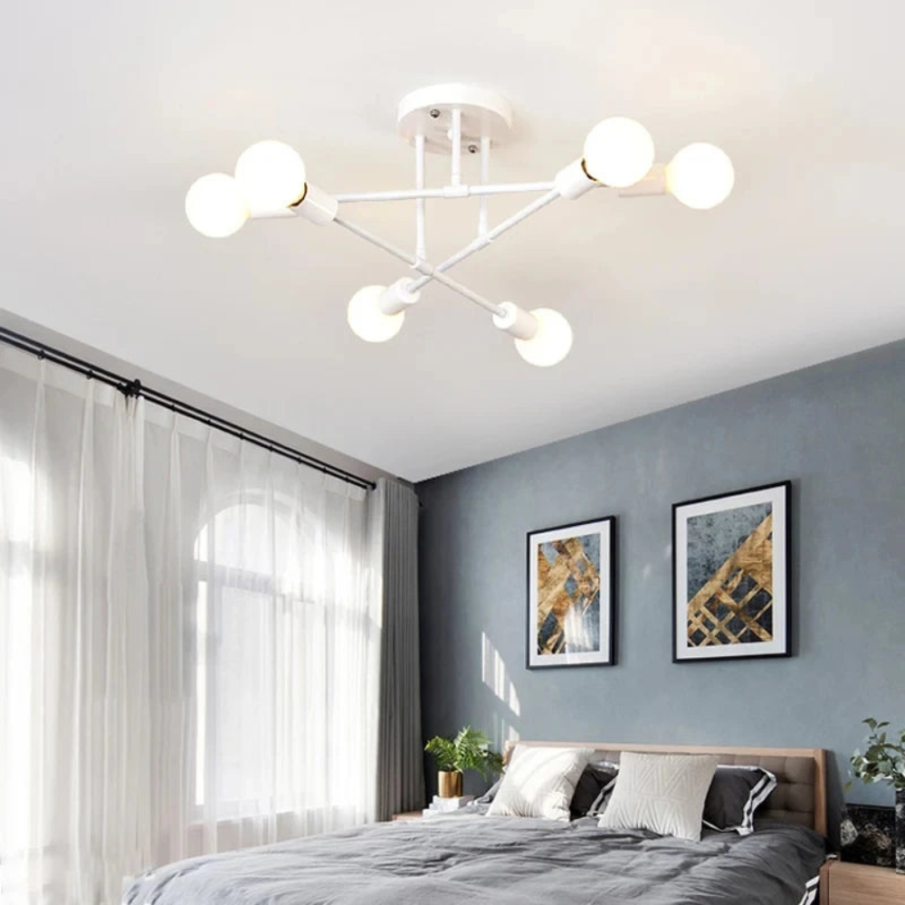 Nordic Minimalist Sputnik Ceiling Light for Modern Spaces | Ridorn
