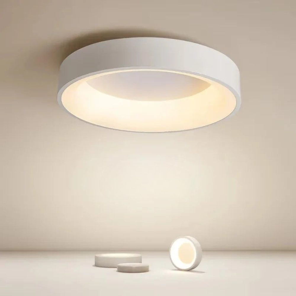 Modern Round Ceiling Light | Minimalist Flush Mount Design | Ridorn