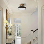 Compact Round Disc LED Ceiling Light for Low Spaces | Ridorn