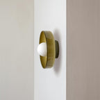 Round Glass Flush Ceiling Light Fixture for Indoor Spaces | Ridorn