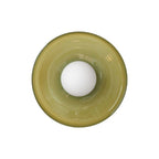 Round Glass Flush Ceiling Light Fixture for Indoor Spaces | Ridorn
