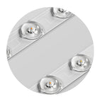 Textured Round LED Ceiling Light for Indoor Spaces | Ridorn