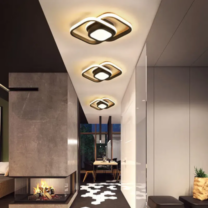 Sleek Minimalist Halo LED Ceiling Light for Modern Spaces | Ridorn