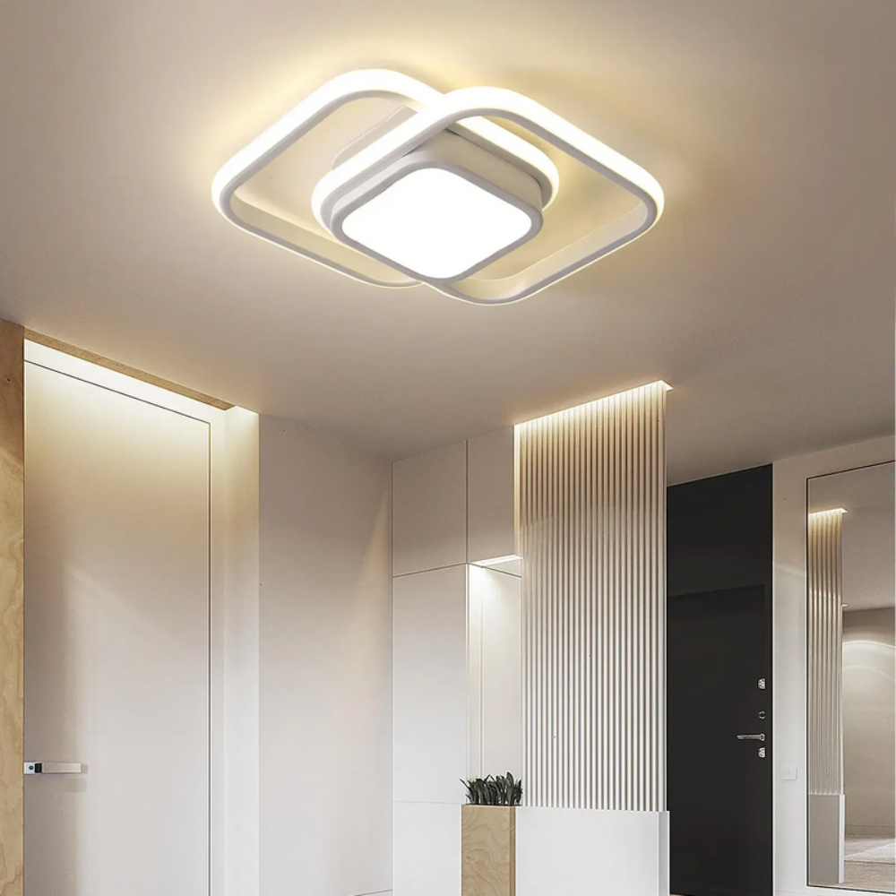 Sleek Minimalist Halo LED Ceiling Light for Modern Spaces | Ridorn