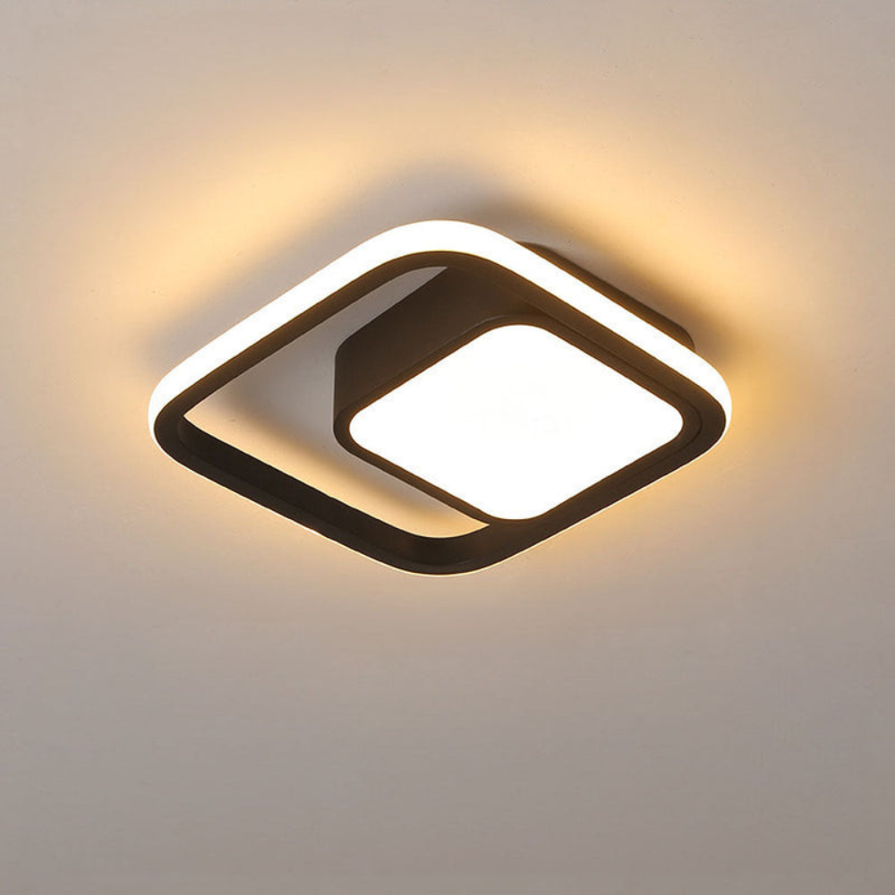Sleek Minimalist Halo LED Ceiling Light for Modern Spaces | Ridorn
