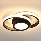 Sleek minimalist LED ceiling light with flush mount design
