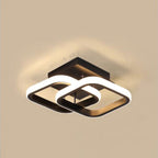 Abstract Swirl LED Ceiling Light for Modern Interiors | Ridorn