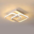Abstract Swirl LED Ceiling Light for Modern Interiors | Ridorn