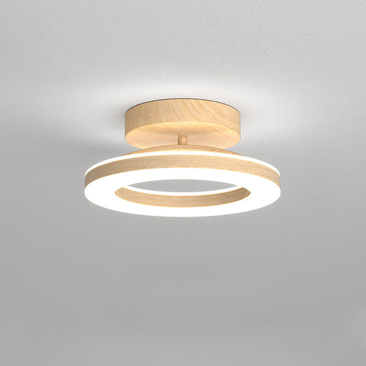 Minimalist round LED ceiling light for modern interiors