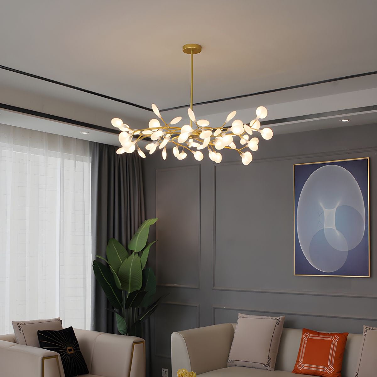 Chandelier Light |  30 to 63 Heads | Ridorn