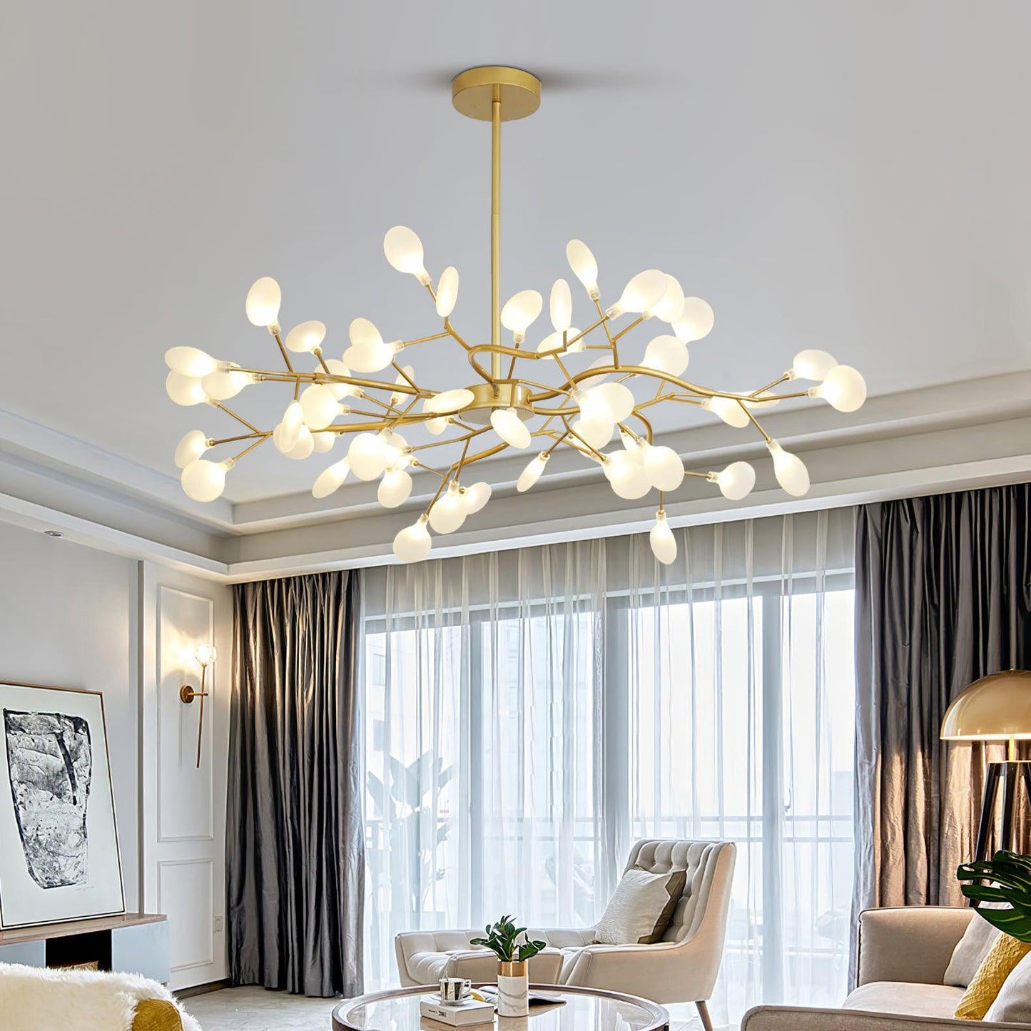 Chandelier Light |  30 to 63 Heads | Ridorn