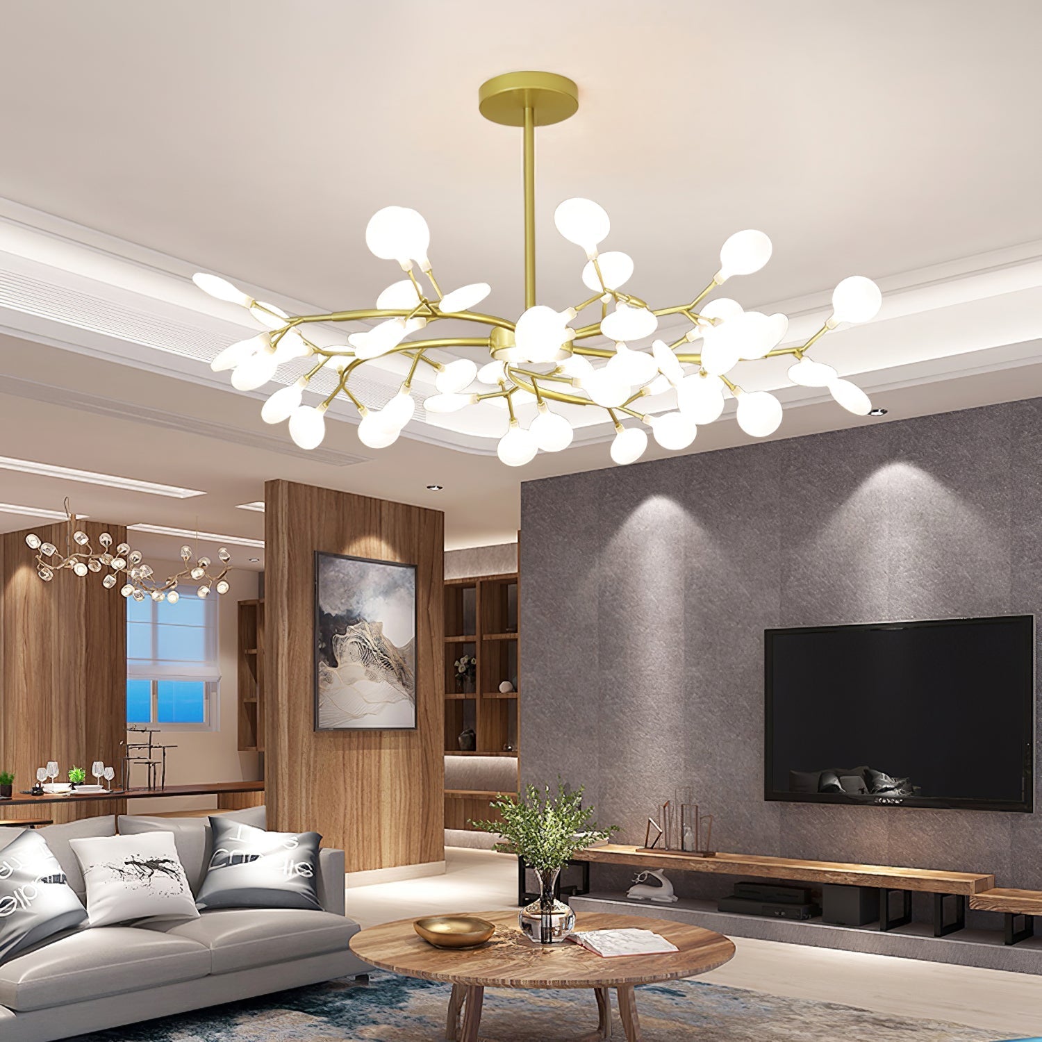 Chandelier Light |  30 to 63 Heads | Ridorn