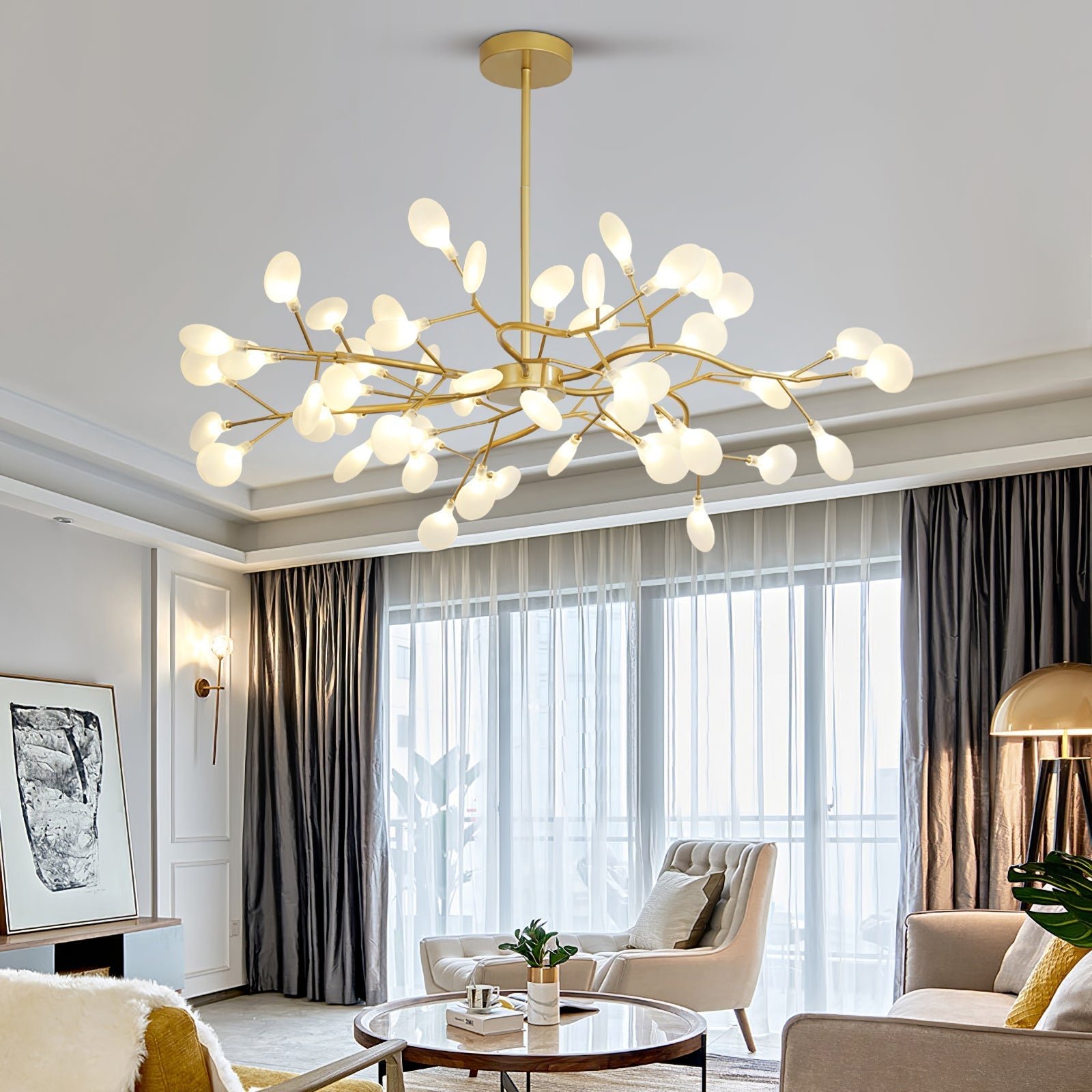 Chandelier Light |  30 to 63 Heads | Ridorn