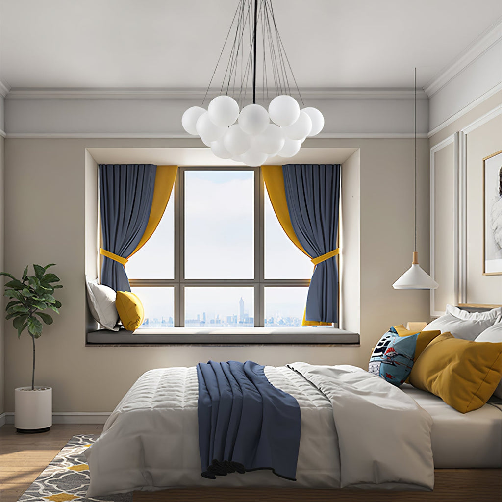 Chandelier Light | Bubble Cluster Ceiling Lamp | Ridorn