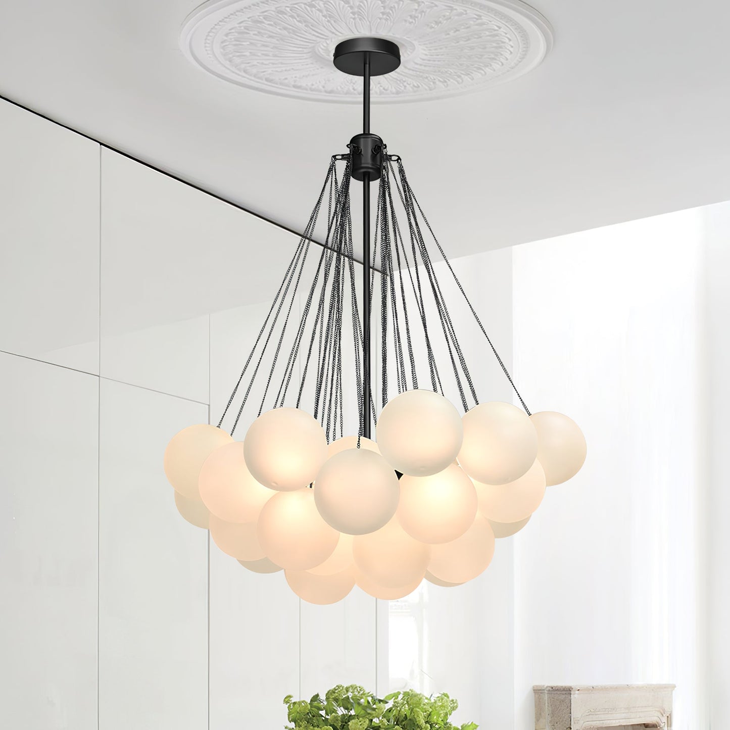 Chandelier Light | Bubble Cluster Ceiling Lamp | Ridorn