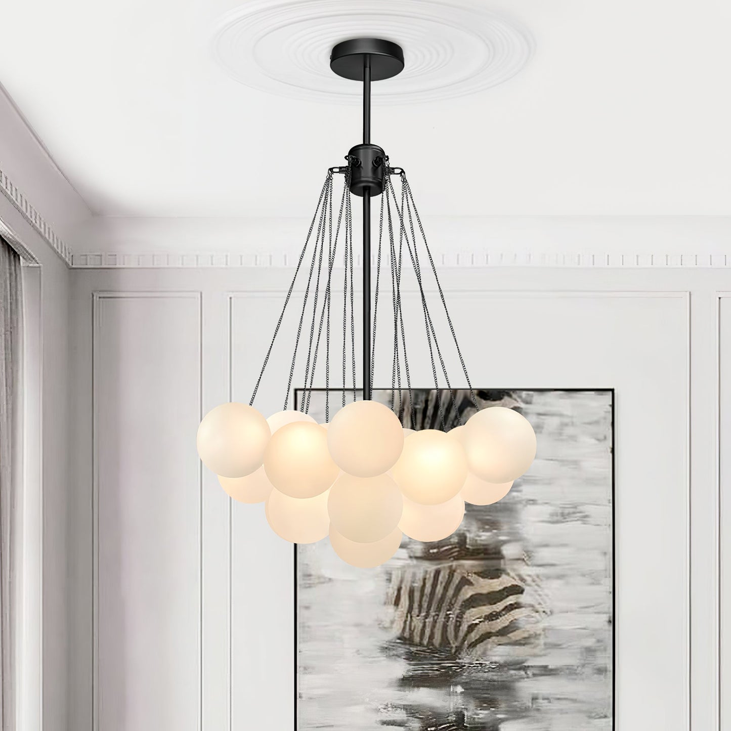 Chandelier Light | Bubble Cluster Ceiling Lamp | Ridorn