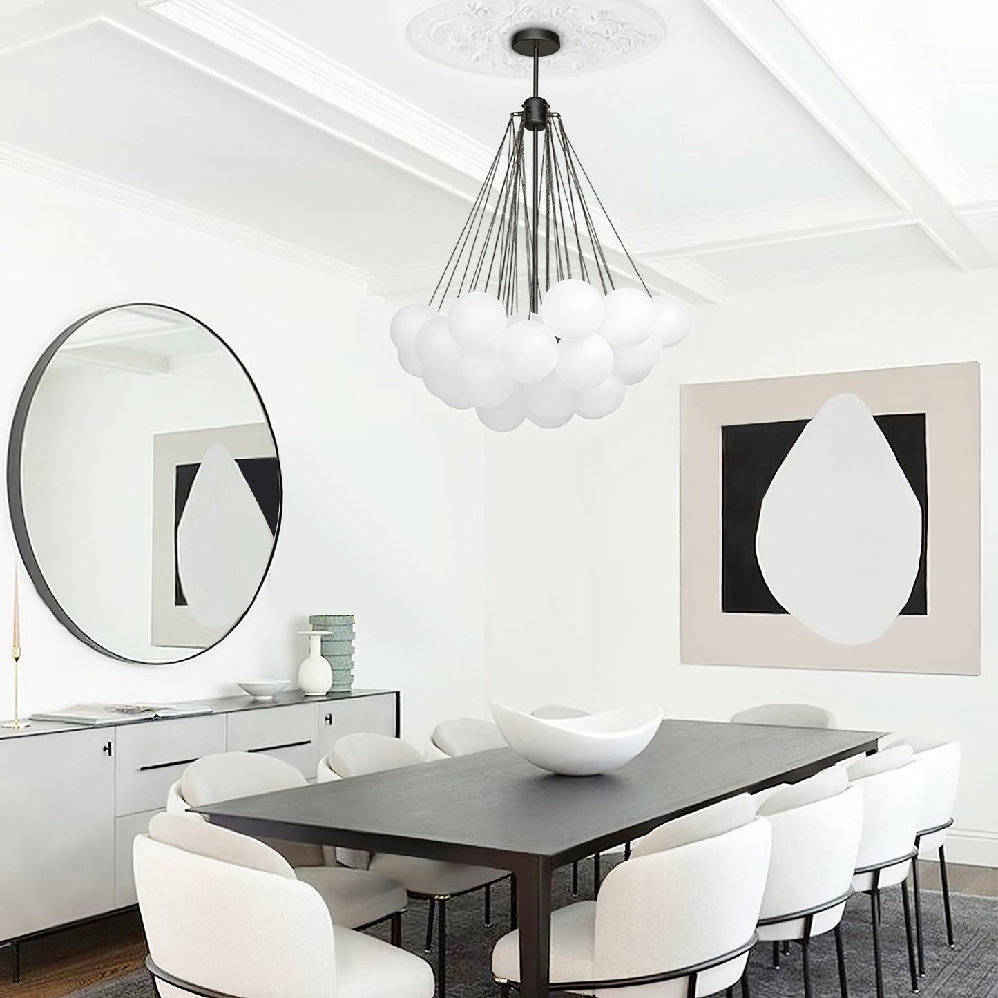 Chandelier Light | Bubble Cluster Ceiling Lamp | Ridorn