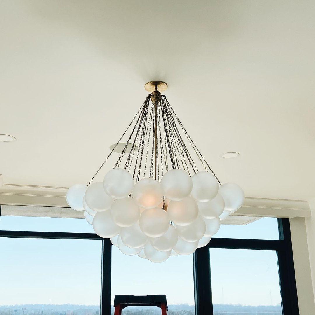 Chandelier Light | Bubble Cluster Ceiling Lamp | Ridorn