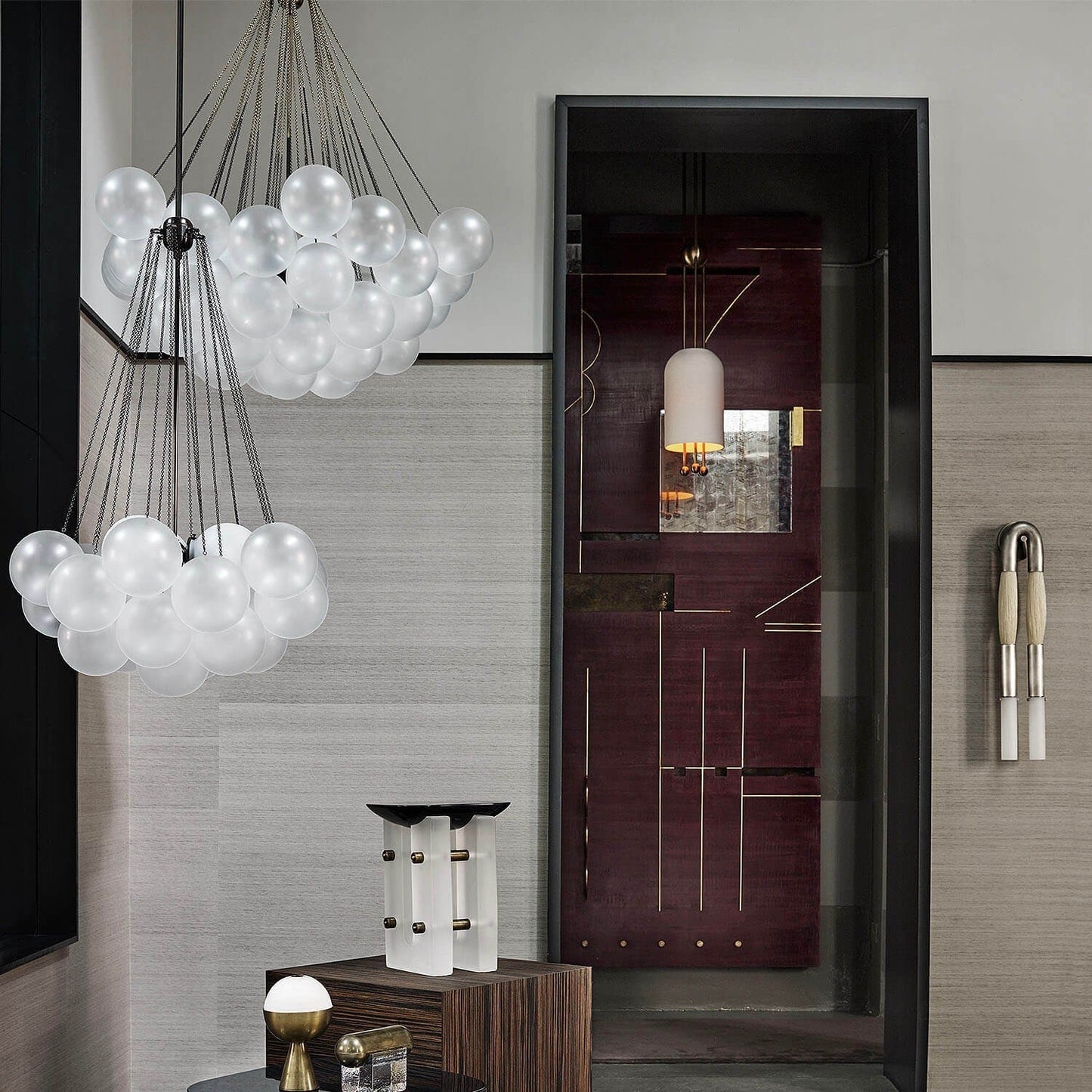 Chandelier Light | Bubble Cluster Ceiling Lamp | Ridorn