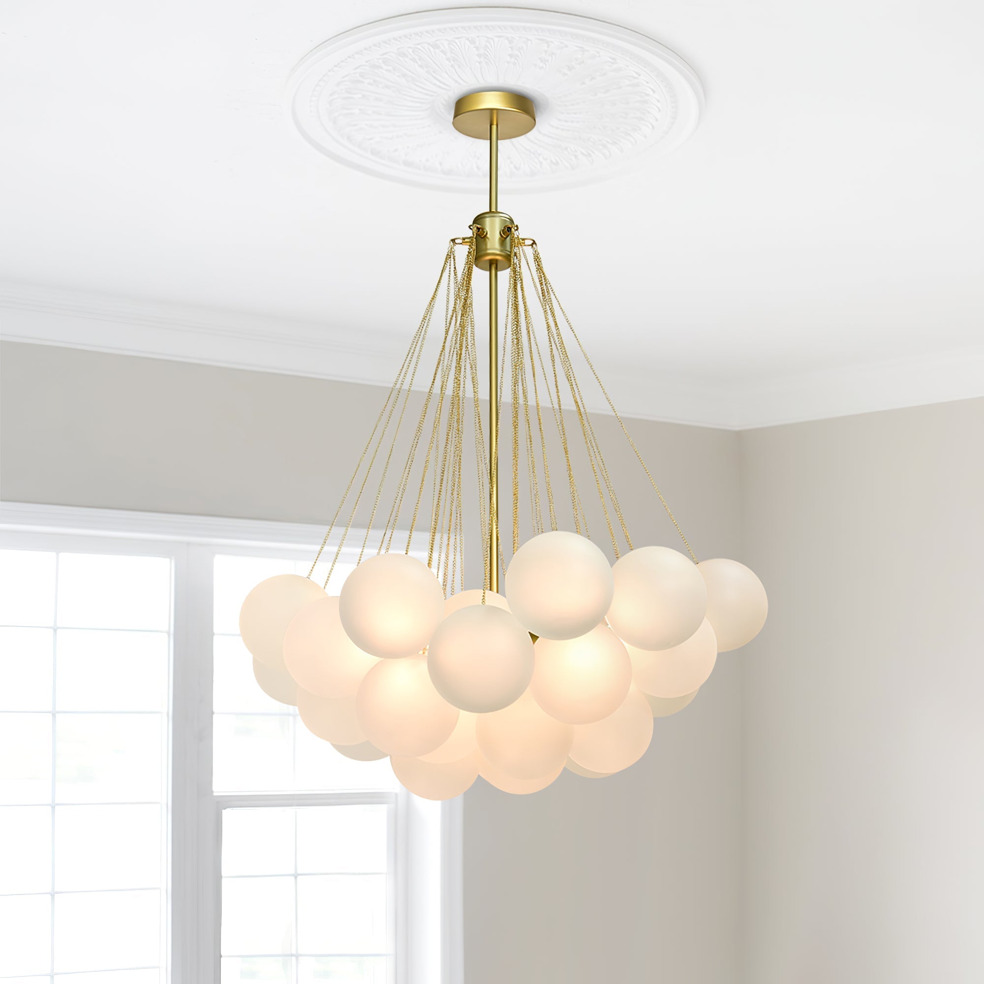 Chandelier Light | Bubble Cluster Ceiling Lamp | Ridorn