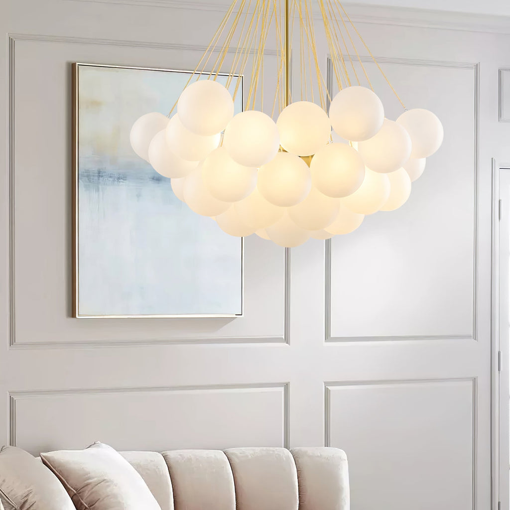 Chandelier Light | Bubble Cluster Ceiling Lamp | Ridorn