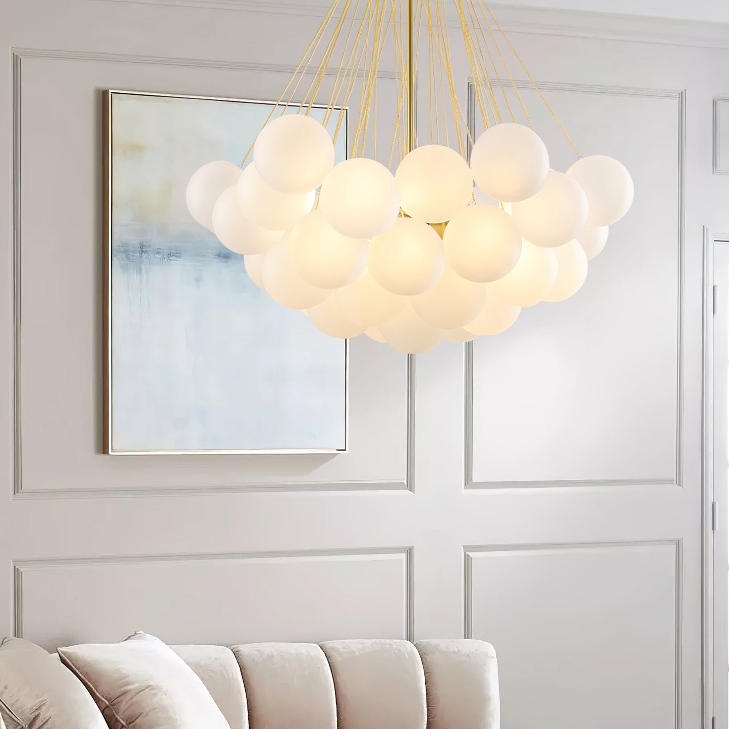 Chandelier Light | Bubble Cluster Ceiling Lamp | Ridorn